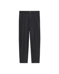 Larin Drawstring Pant in Stretch Flannel