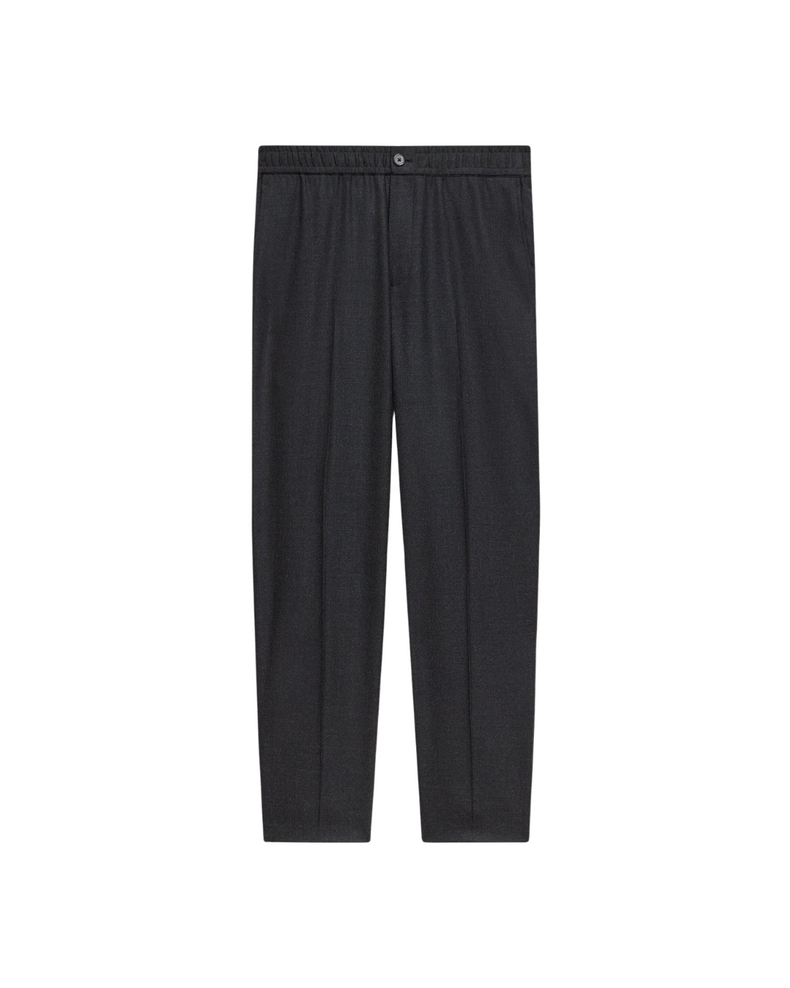 Larin Drawstring Pant in Stretch Flannel