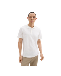 Bron Polo Shirt in Cosmos Slub Cotton