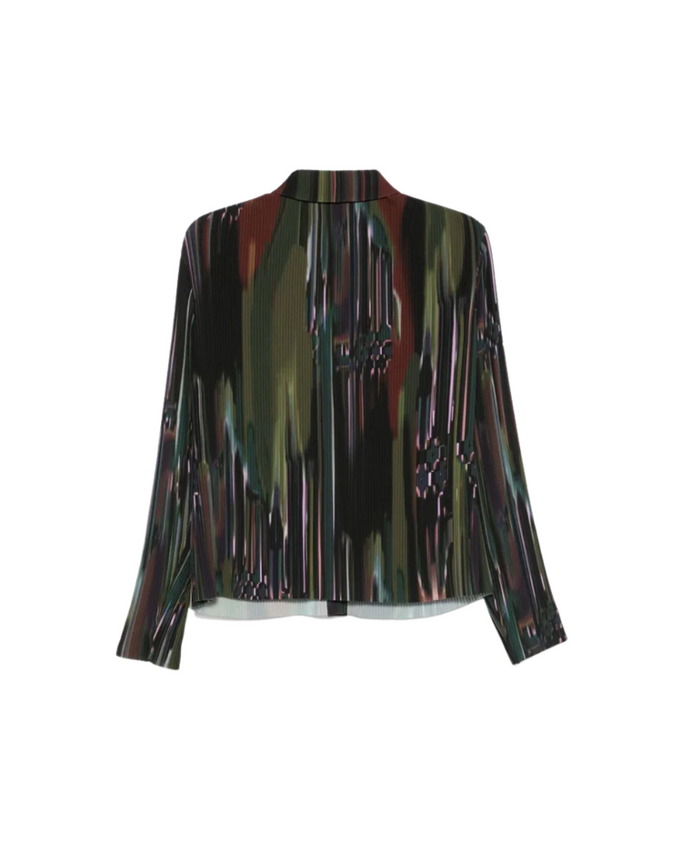 Knight Plisse Shirt Dark Tetris Drips