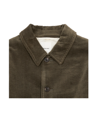 Corduroy Short Coverall Jacket