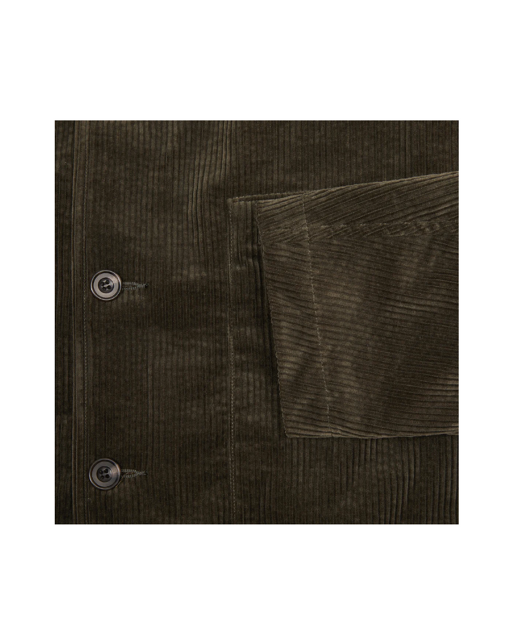 Corduroy Short Coverall Jacket