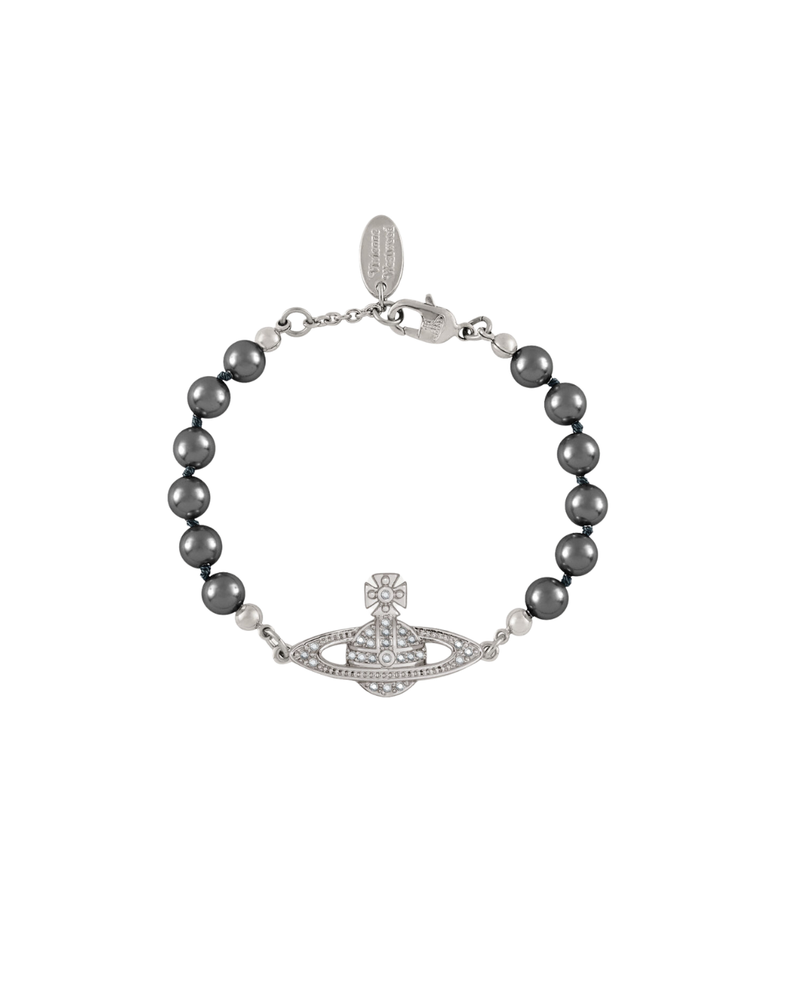Mini Bas Relief Pearl Bracelet