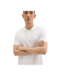 Bron Polo Shirt in Cosmos Slub Cotton