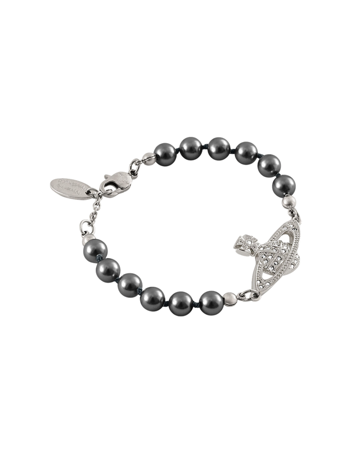 Mini Bas Relief Pearl Bracelet