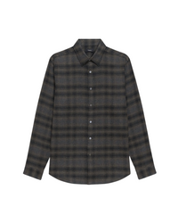 Irving Shirt in Plaid Cotton Flannel