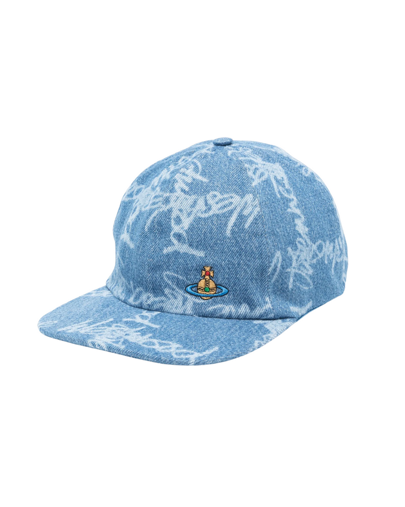 Vw Grid Blue Baseball Cap