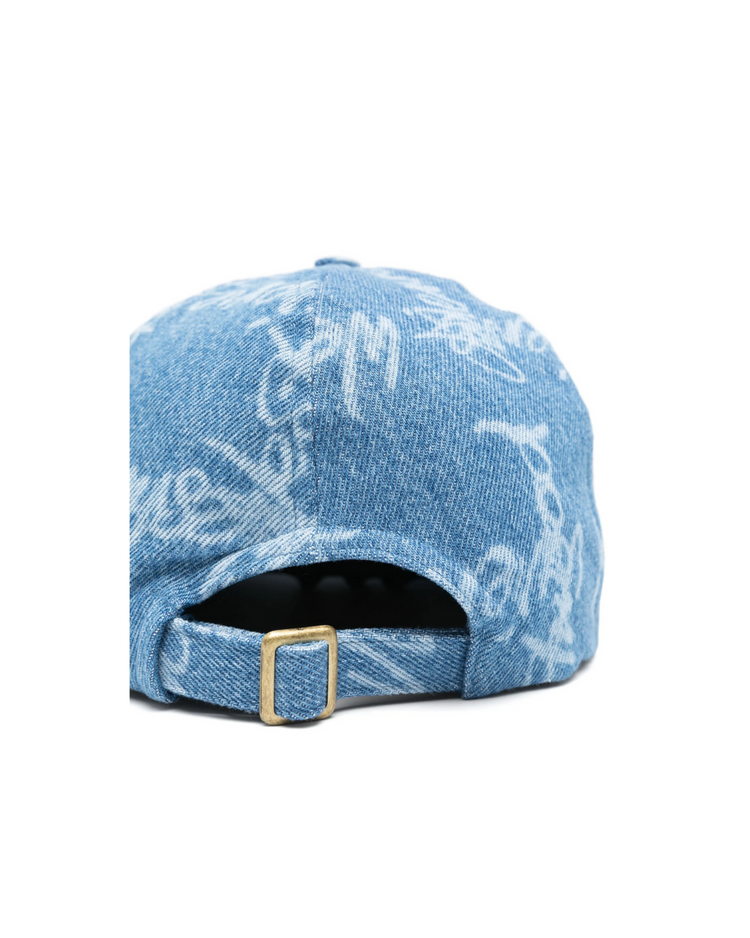 Vw Grid Blue Baseball Cap