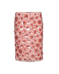 Flower Sequins Skirt