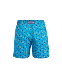 Boys Swim Shorts Ultra-Light and Packable Micro Ronde Des Tortues Rainbow