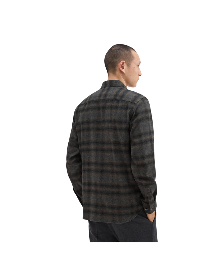 Irving Shirt in Plaid Cotton Flannel