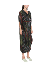 Knight Plisse Kaftan Dark Tetris Drips