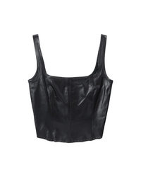 Top - Leather Tank