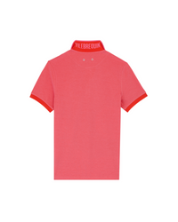 Men Cotton Polo Shirt Solid