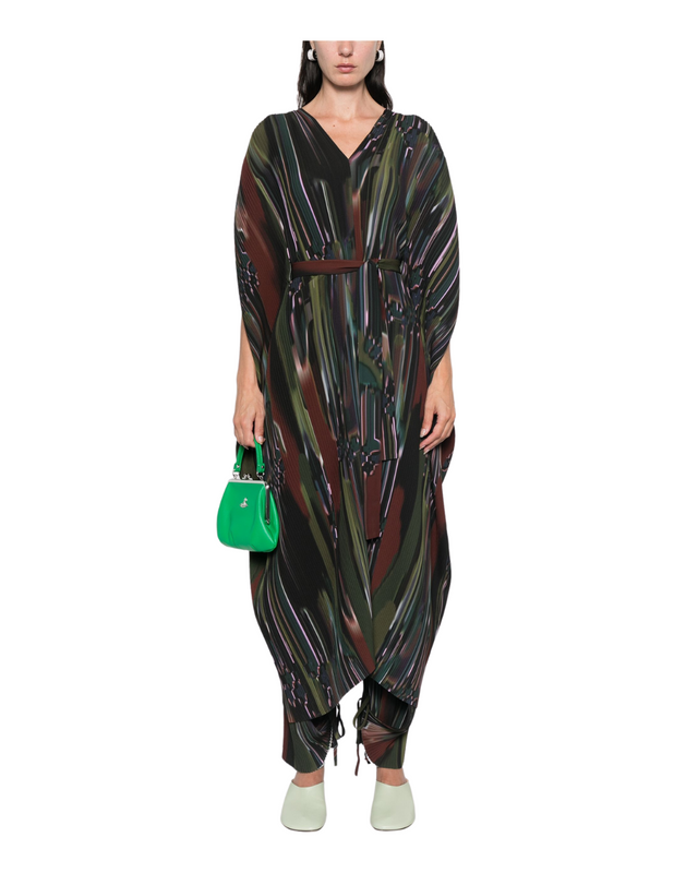 Knight Plisse Kaftan Dark Tetris Drips