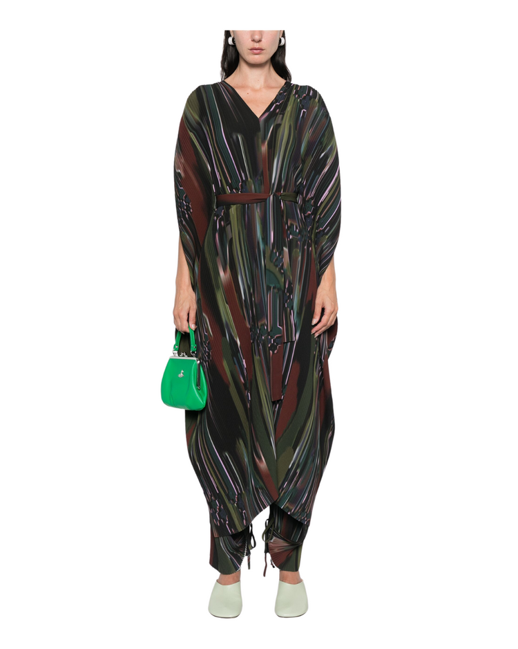 Knight Plisse Kaftan Dark Tetris Drips