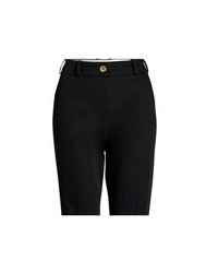 Flared Trousers In Organic Cotton