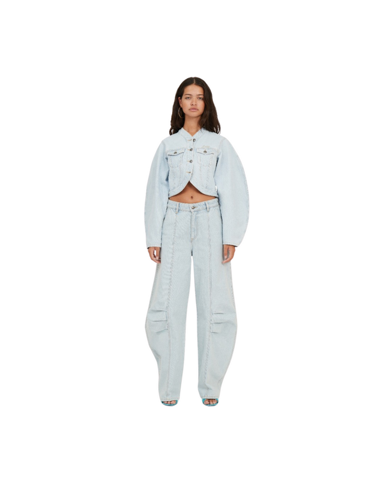 Cargo Denim Pants