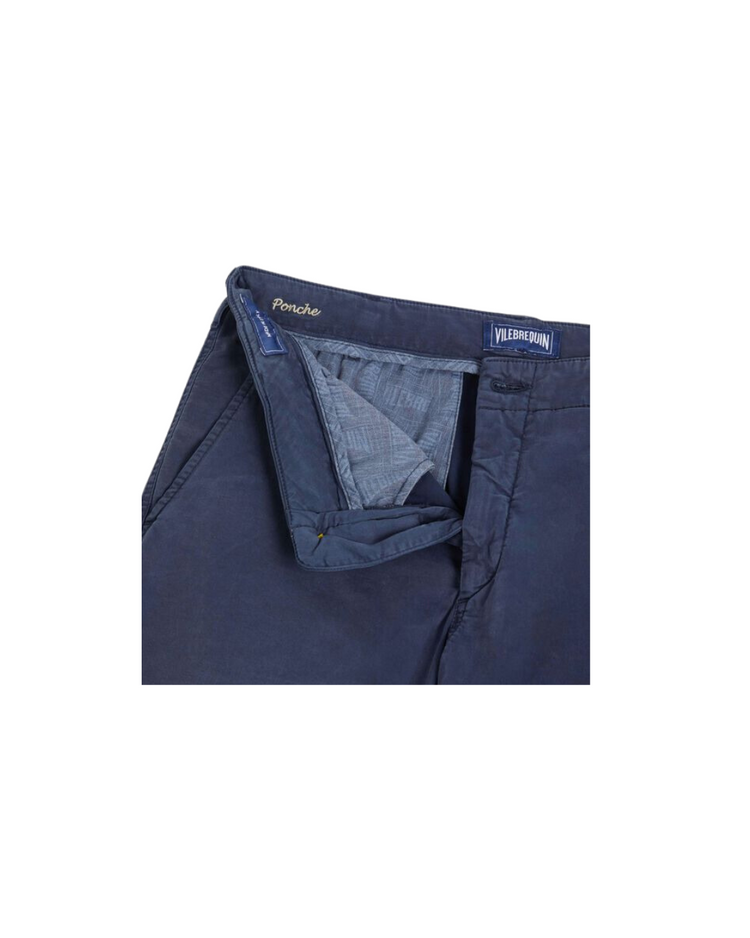 Men Tencel Bermuda Shorts Solid