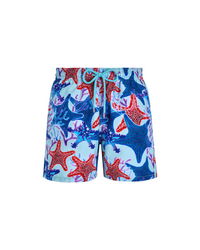 Men Swim Shorts Glowed Stars