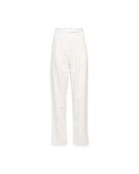 White Linen Trousers