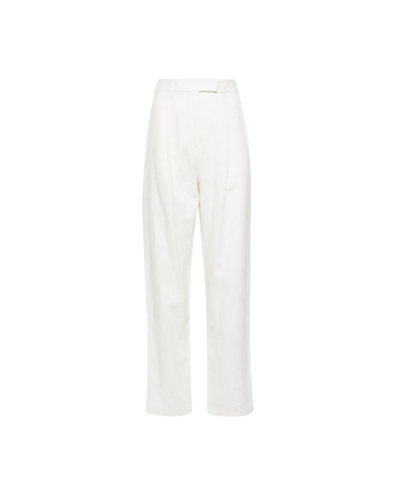 White Linen Trousers