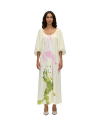 Romantic Voluminous Sleeve Dress