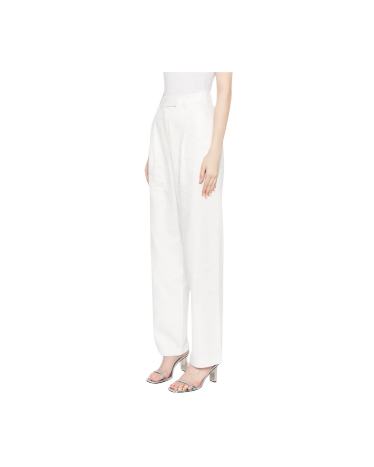 White Linen Trousers