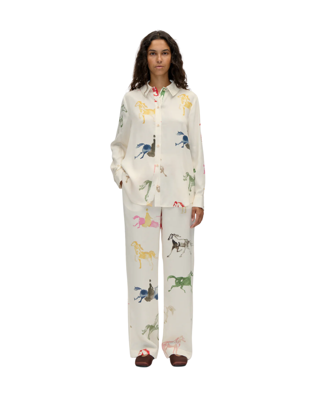 Elasticated Long Pants