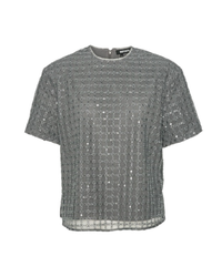 Beaded Oversized Top