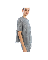 Beaded Oversized Top