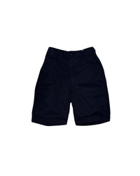 Cotton Chino Cloth Wide Shorts