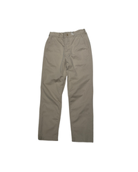 Cotton Chino Cloth Peg Top Pants