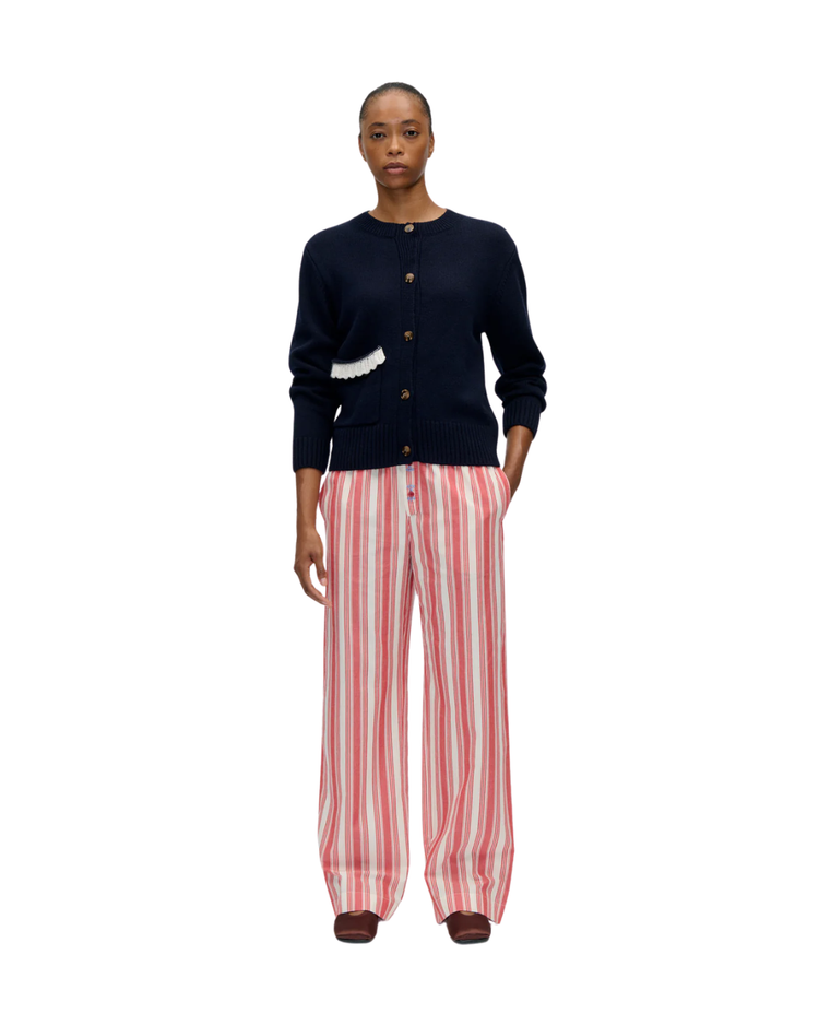 Gathered Boxer Pants