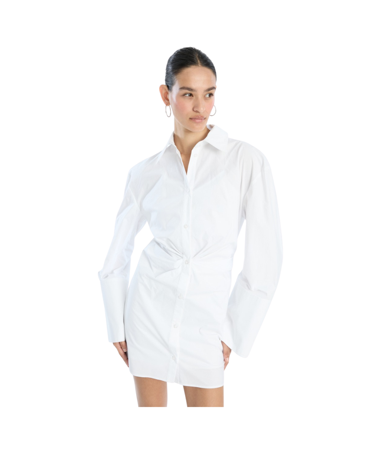 Shirt Dress W/ Twist