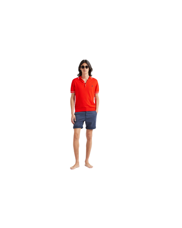 Men Tencel Bermuda Shorts Solid