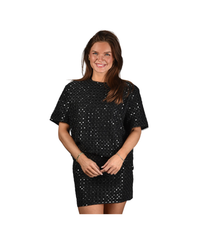 Beaded Oversized Top