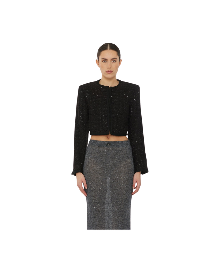 Boucle Crop Jacket