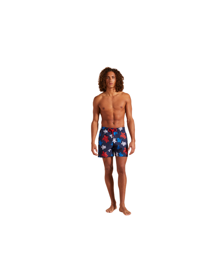 Men Swim Shorts Tortues Multicolores