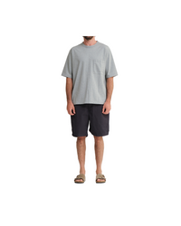 Cotton Chino Cloth Wide Shorts