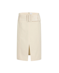 Belted Midi Skirt