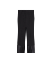 Slim Tuxedo Trousers Black