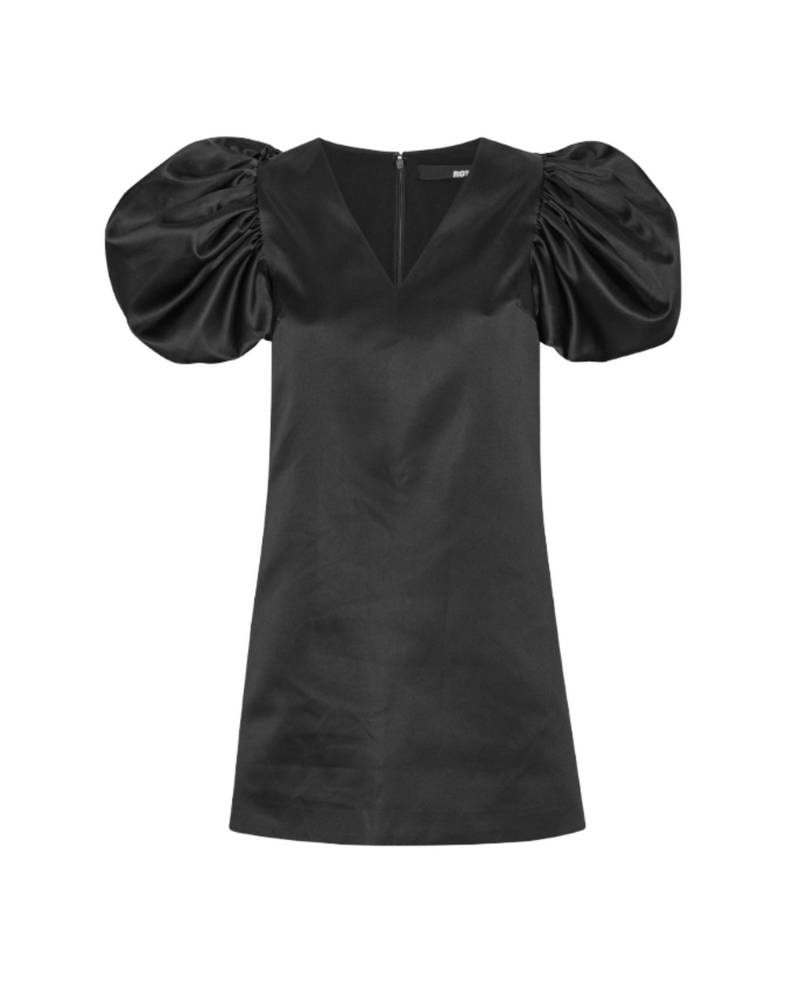 Satin A-Line Mini Dress