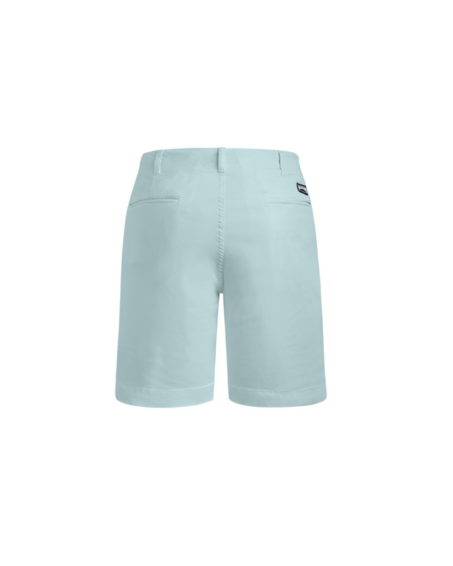 Men Tencel Bermuda Shorts Solid