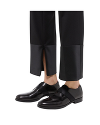 Slim Tuxedo Trousers Black