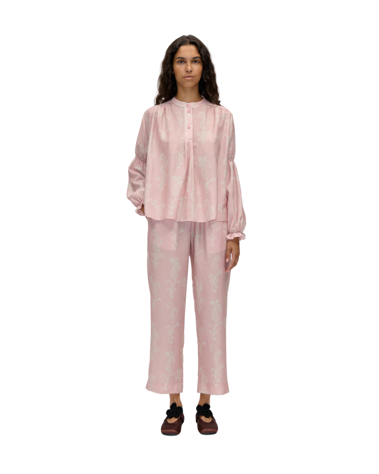 Elasticated Waistband Cropped Pants