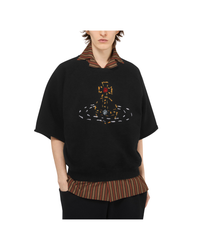 Short Sleeve Raglan Sweatshirt