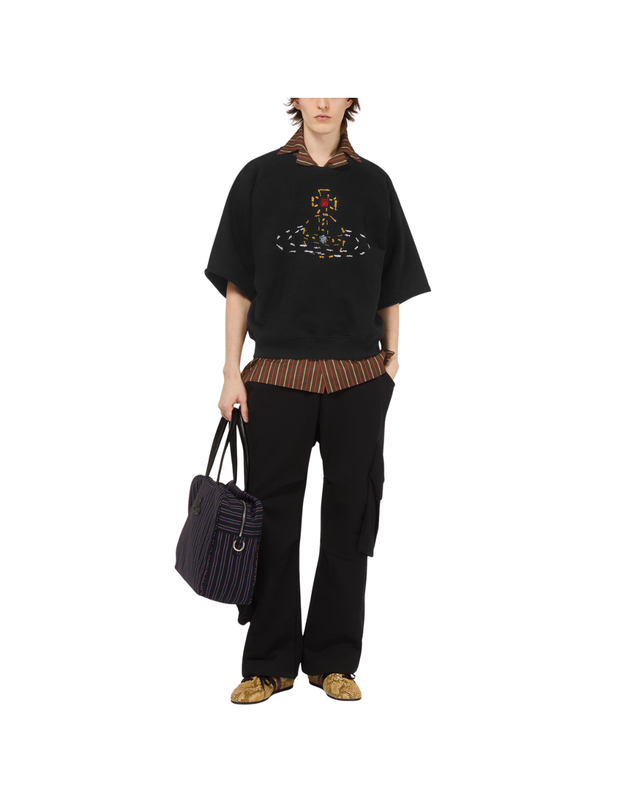 Short Sleeve Raglan Sweatshirt
