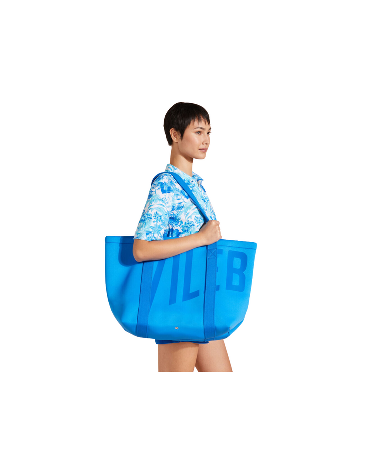 Large Neoprene Beach Bag Solid