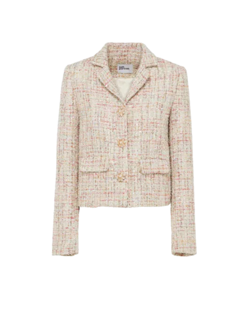 Pastel Boucle Jacket